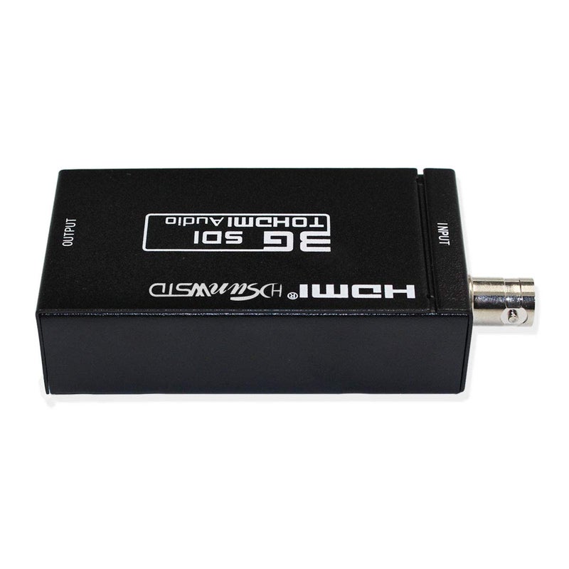 HDSUNWSTD SDI to HDMI Adapter Video Converter Mini 3G HD 720p/1080p Sdi Hdmi Adapter for HD-SDI and 3G-SDI Signals - Image 2